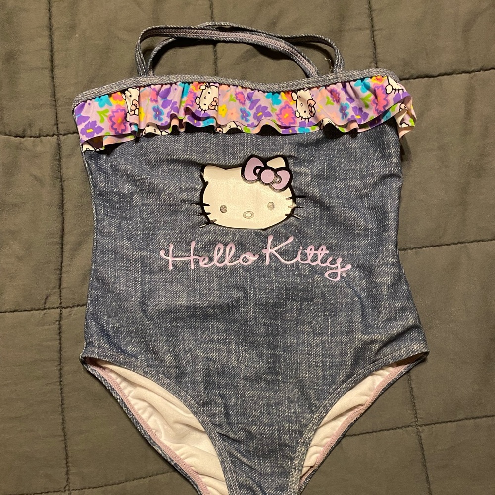 Hello Kitty bathing suit size 6x
